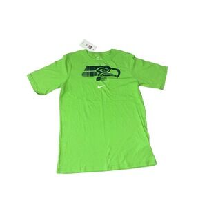 NFL‎ Seattle Seahawks Youth XL Nike Tee Short Sleeve Lime Green NWT